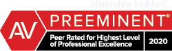 AV Preeminent Badge 2020