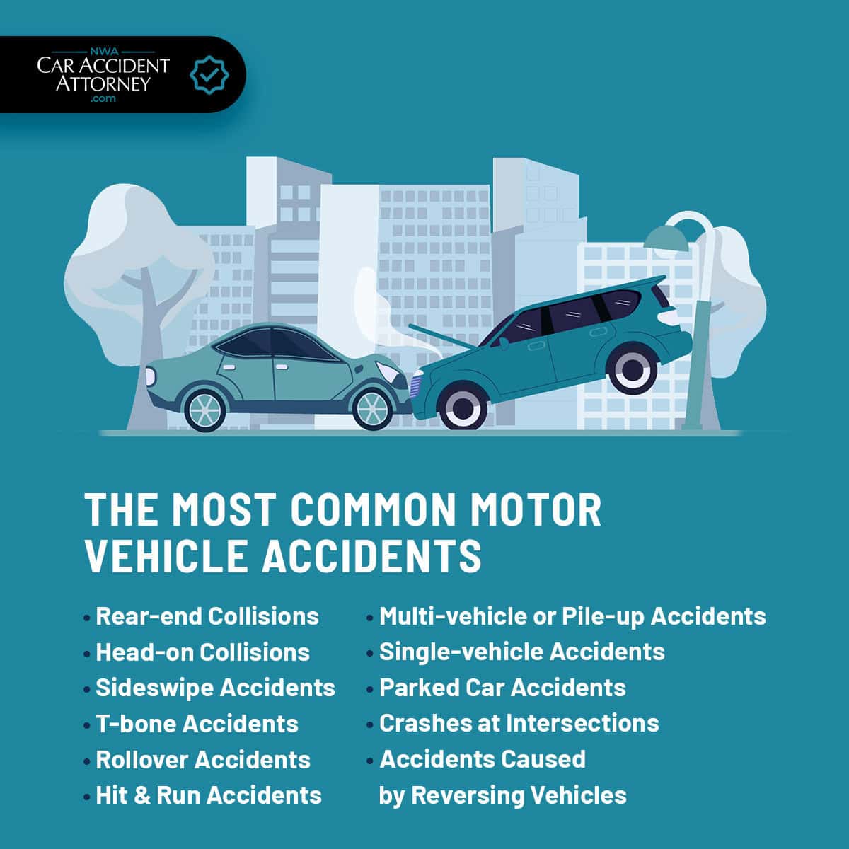 The Most Common Motor Vehicle Accidents