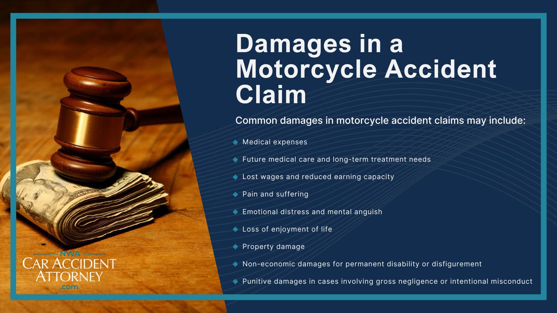 Meet the Attorneys at Our Motorcycle Accident Law Firm; Sean Keith_ Founder and Lead Motorcycle Accident Lawyer; Brynna Barnica_ Experienced Motorcycle Accident Lawyer; What To Do After a Motorcycle Accident in Northwest Arkansas; Gathering Evidence for a Motorcycle Accident Claim; Damages in a Motorcycle Accident Claim