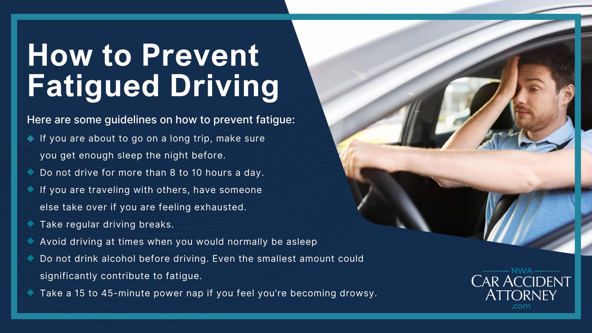 Fatigued Driving Statistics; How to Prevent Fatigued Driving