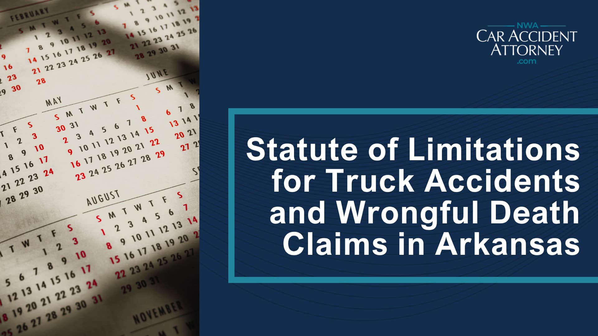 Types of Underride Accidents; Causes of Underride Accidents; Why Underride Accidents Happen; Statute of Limitations for Truck Accidents and Wrongful Death Claims in ‎Arkansas