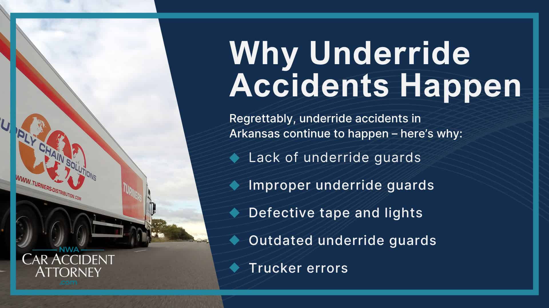 Types of Underride Accidents; Causes of Underride Accidents; Why Underride Accidents Happen